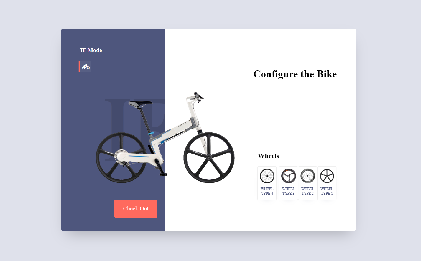 Animated Bike Landing Page